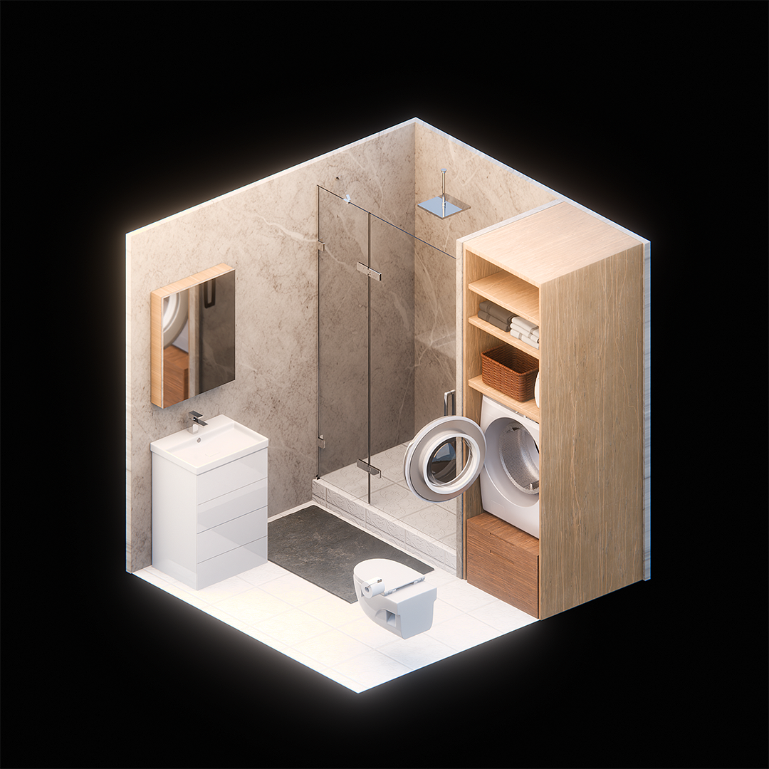 Bathroom render 1