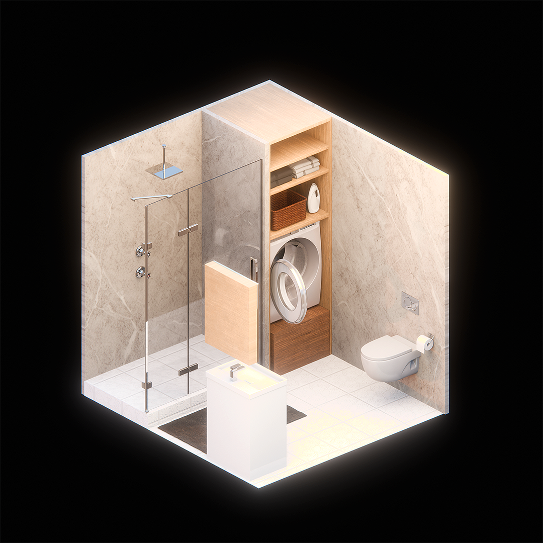Bathroom render 2